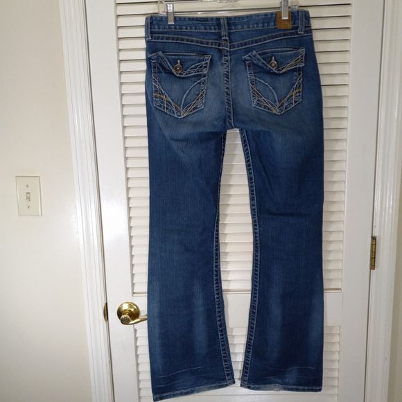 BKE Madison Jeans Tag Size 31x33.5 (Measures 32X33) Low Rise Medium Rise Boot - Picture 6 of 13